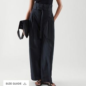 HIGH-WAISTED PAPERBAG PANT